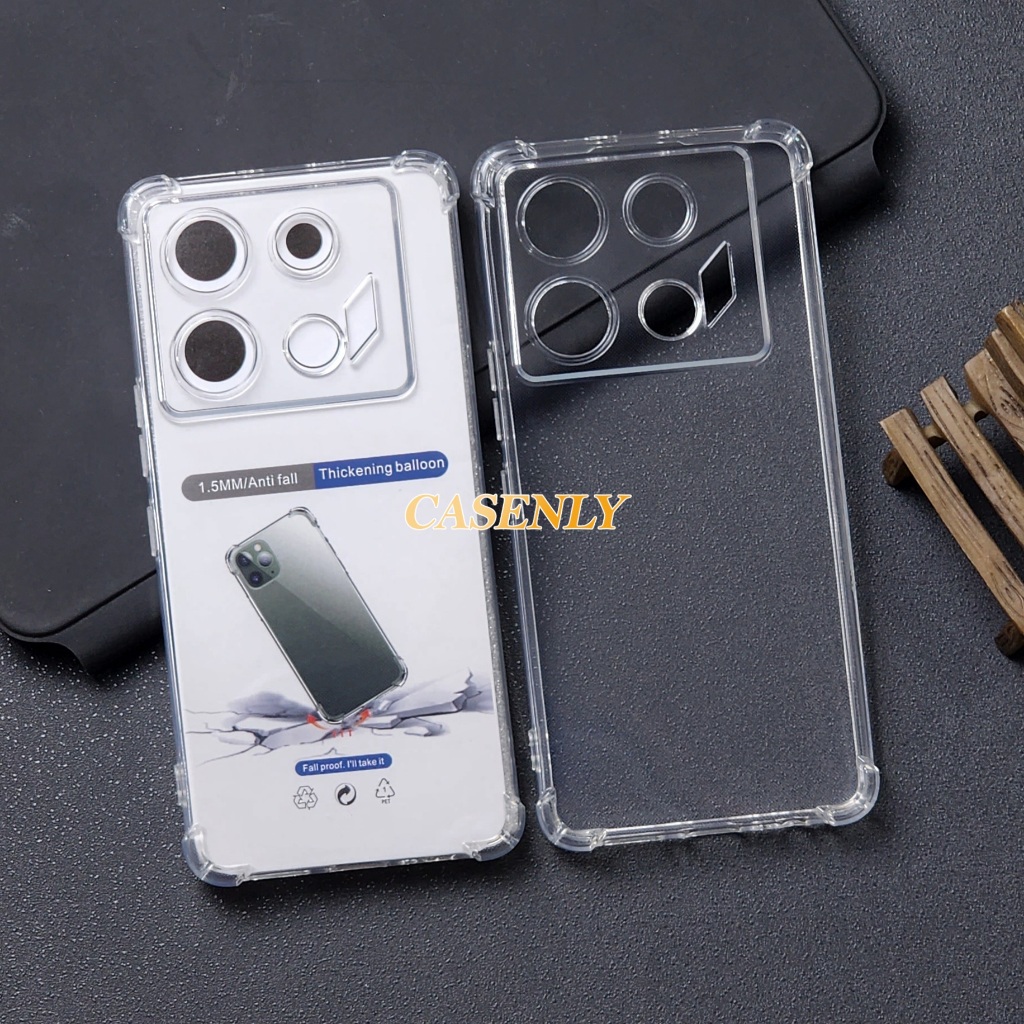 Softcase Anticrack ใสป้องกันกล้องซิลิโคนสําหรับ Infinix GT 10 Pro Infinix GT 20 Pro Infinix Hot 30 I