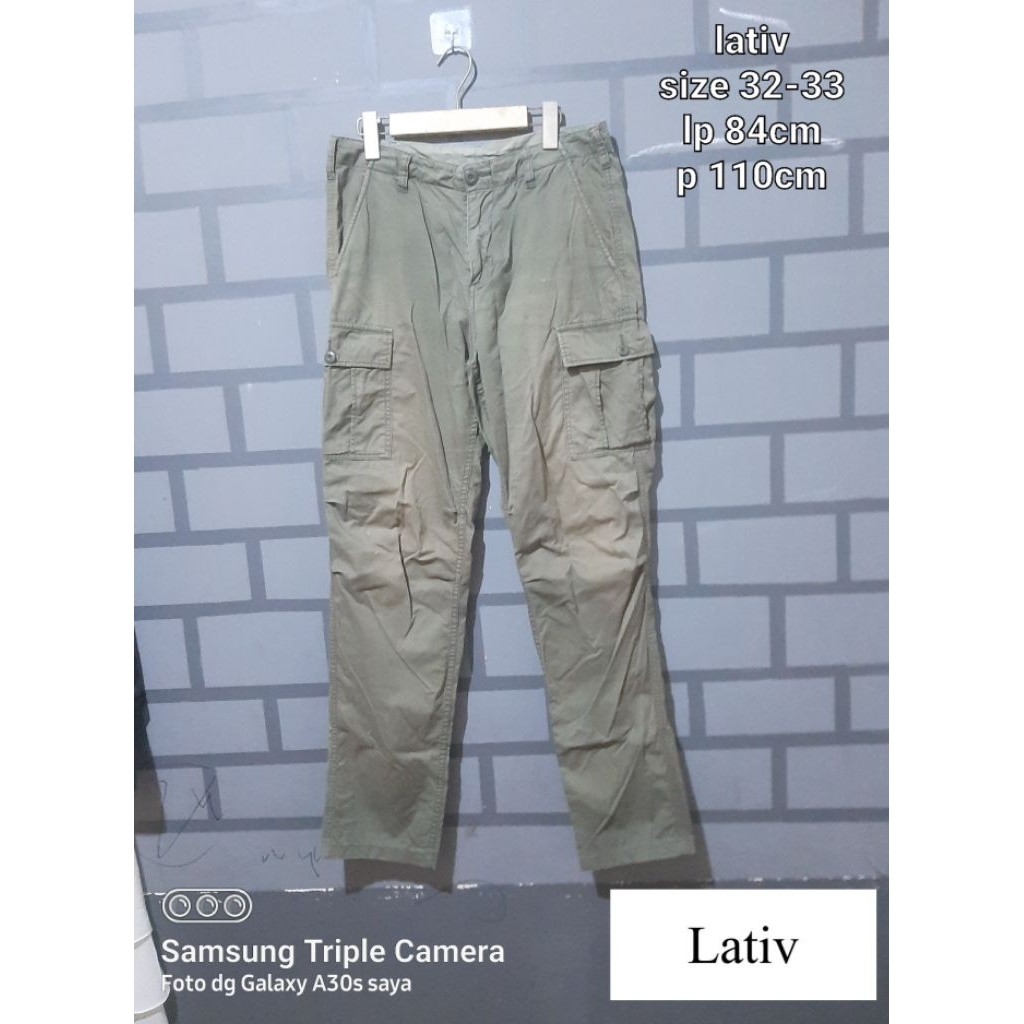 กางเกงคาร์โก้ by Lativ