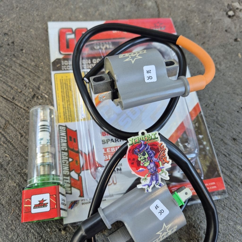 BRT INJECTION SUPER COIL BRT RACING CARBON COIL UNIVERSAL สําหรับรถจักรยานยนต์ทั้งหมด BINTANG RACING