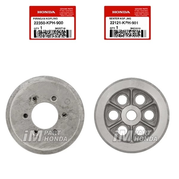 22121-KPH-901 22350-KPH-900 CLUTCH PLATE HOUSING OPPOSITE & 6 LEGS KARISMA KIRANA SUPRA X 125