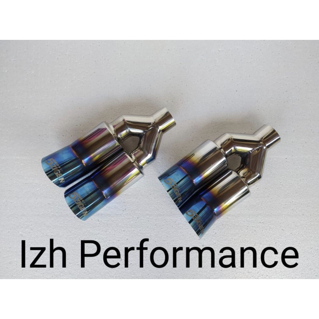 ท่อไอเสียรถยนต์ 2 กิ่ง 5zigen || ประสิทธิภาพอิจ