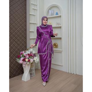 SETELAN NAIRA SET ROK SPAN SATIN PAYET FULL || ONE SET MELAYU MEWAH || STELAN MELAYU SATIN KAWASAKI PREMIUM || SET KURUNG NAIRA || BAJU KONDANGAN || SET KURUNG ADAT || BAJU KURUNG PESTA KONDANGAN || BISA BAYAR DI TEMPAT(COD) ~ DVN KEBAYA