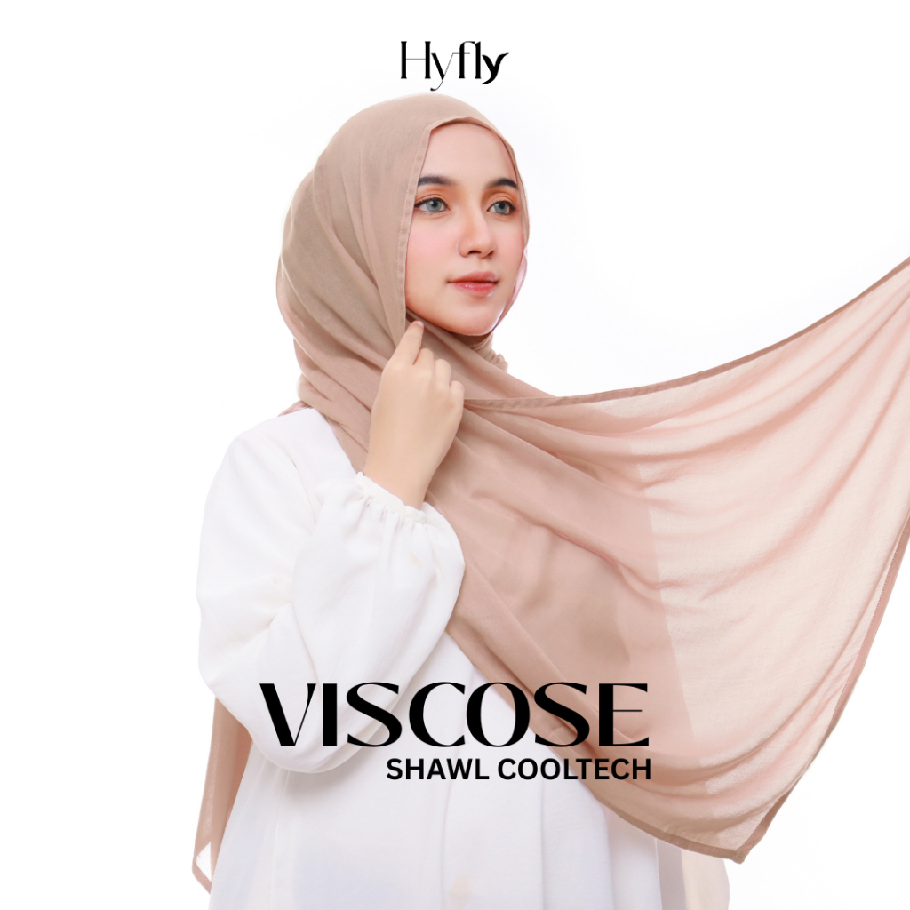 HYFLY-HIJAB PASHMINA MODAL VISCOSE SHAWL COOLTECH ต้นฉบับ