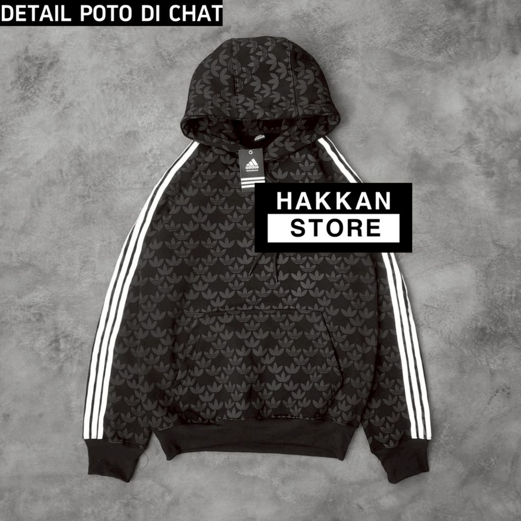 HAKKAN STORE PRINTING HOODIE SWETER TIGGA LINE FULL TAG