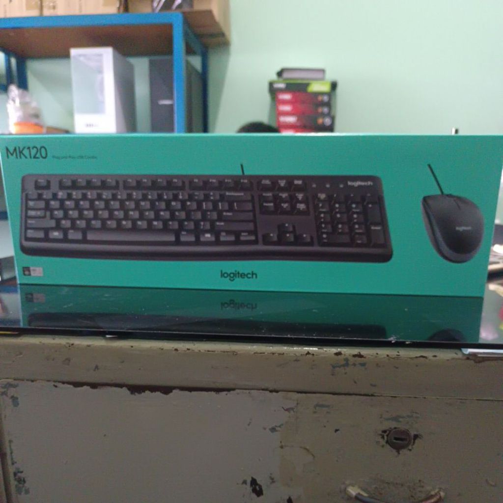 คีย์บอร์ด Logitech MK120