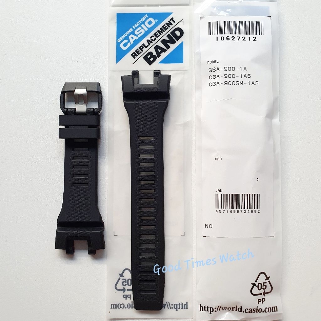 STRAP G-SHOCK GBA-900-1A GBA 900SM GBA 900 CASIO ORIGINAL