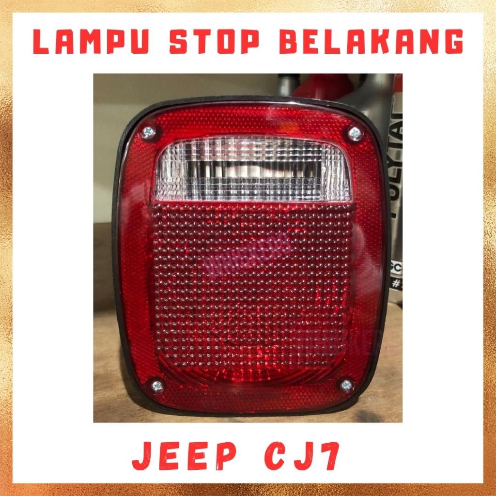 [PCS] โคมไฟหยุดเบรคหลัง Jeep CJ7 CJ 7 Unit DEPO
