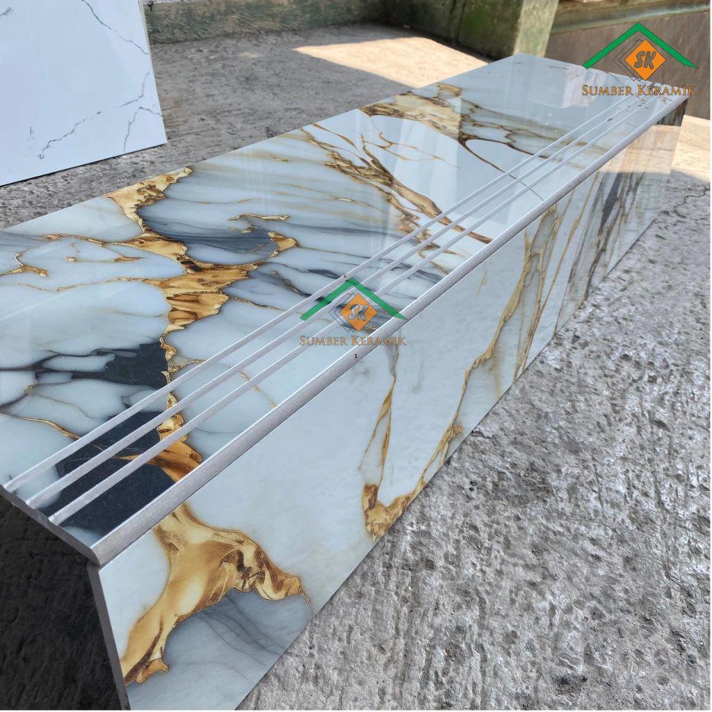 บันไดหินแกรนิต 30x80 20x80 | 30x90 20x90 | 30x100 20x100 | 30x120 20x120 Rawon bianco