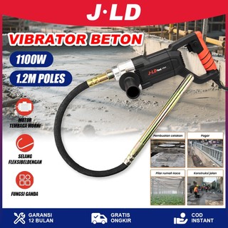 JLD Mesin Bor Pemadat Cor Vibrator Beton Electric JLD J18-3 Kontruksi Tukang Getar Pengecoran