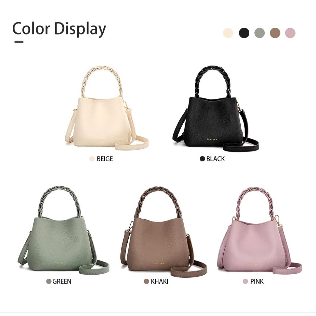Lea Bag - Milan Chiva - Womens Bucket Bag - กระเป๋าแฟชั่นผู้หญิง
