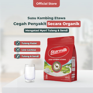 Susu Kambing Etawa Bubuk 1 Kg Kandungan 80% Rasa Original Bebas Sesak Nafas dan Sendi Kuat - Starmilk