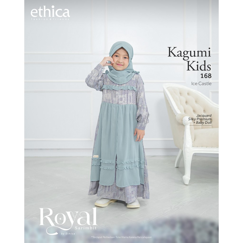 KAHFI KIDS 227 ICE CASTLE / KAGUMI KIDS 168 ICE CASTLE (ETHICA RUMAH FAIQA)