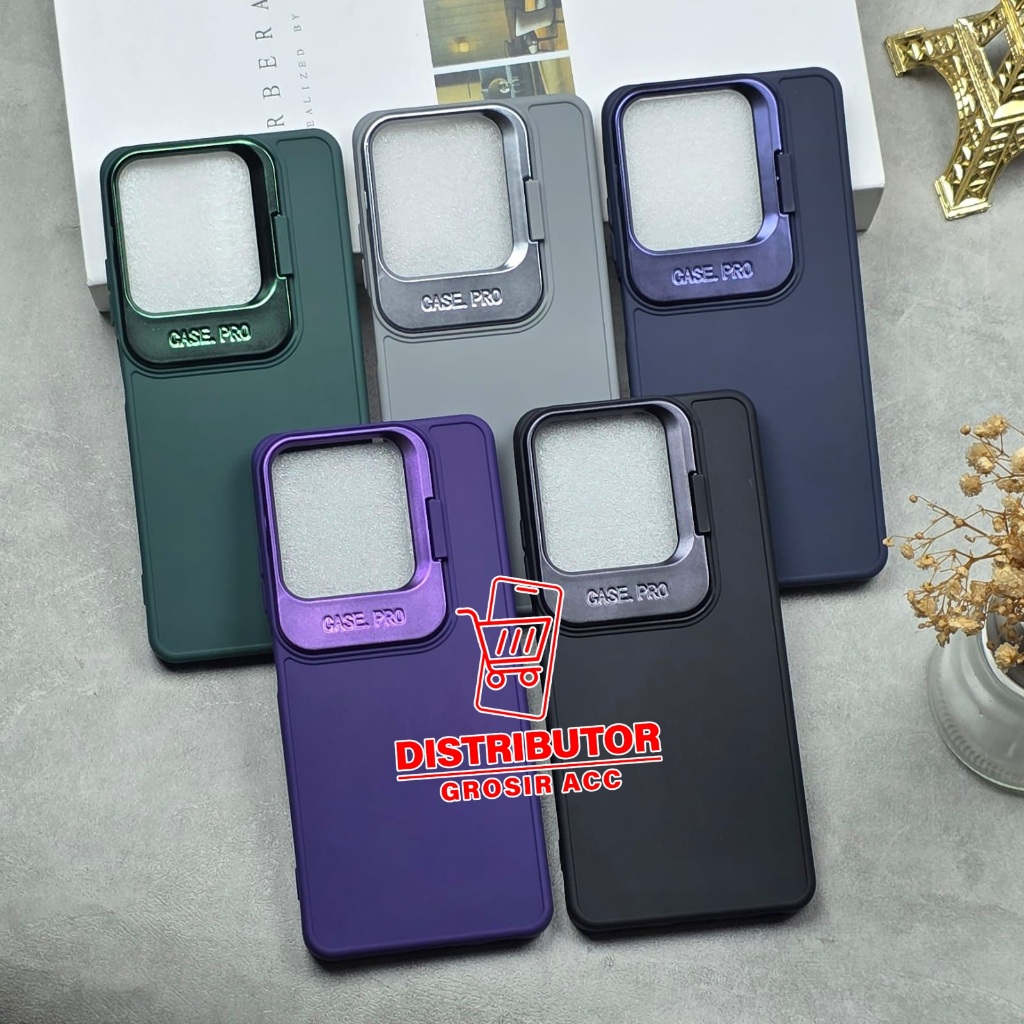 OPPO A5X CASE MACAROON STAND เคสกล้อง KICKSTAND กล้อง OPPO A5X
