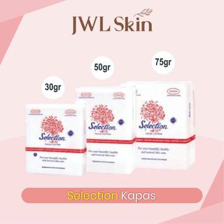 Kapas Selection Facial Cotton Pembersih Wajah Kecantikan