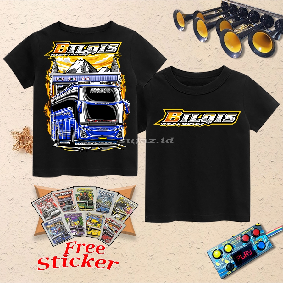 BILQIS Jetbus 5 Bus เสื้อยืด, Bus Mania Vector เสื้อสําหรับเด็กผู้ชาย, Tellet Bus 1-17 ปี