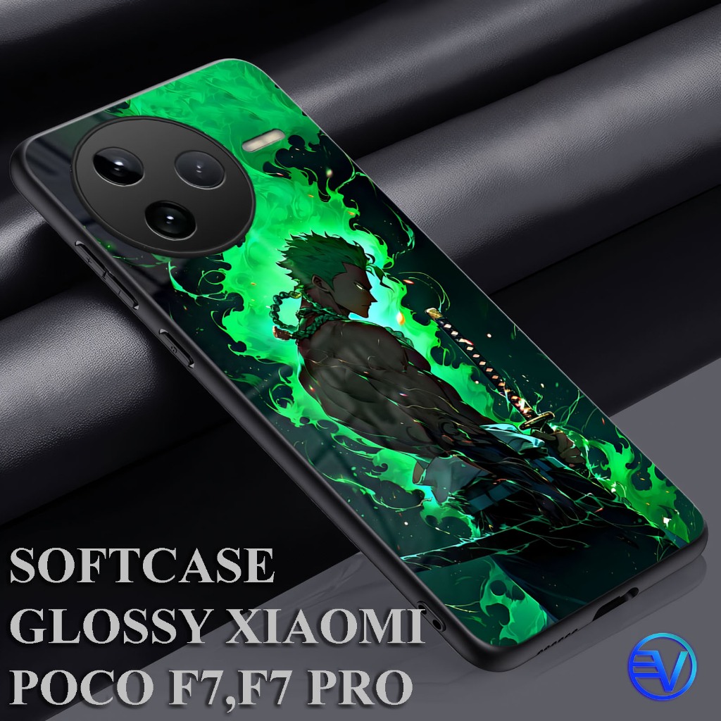 [ GT21 ZORO ] Softcase Xiaomi POCO F7 & F7 PRO Case กระจกเงา Sublime Silicone Xiaomi