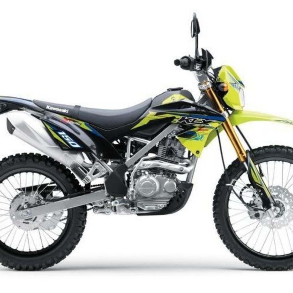 HIJAU Body cover ครอบโคมไฟบังโคลนหน้า ปีกถัง ครอบท้าย ครบชุด KLX 150 BF xtreme 2021 สีเขียวเดิม