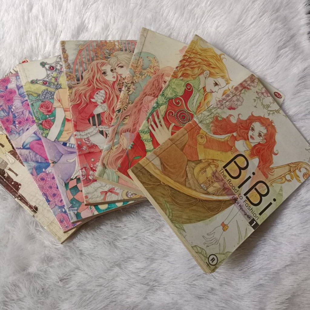 Bibi ถนนสู่แฟชั่นการ์ตูน - choi kyung ah vol 1-7 end