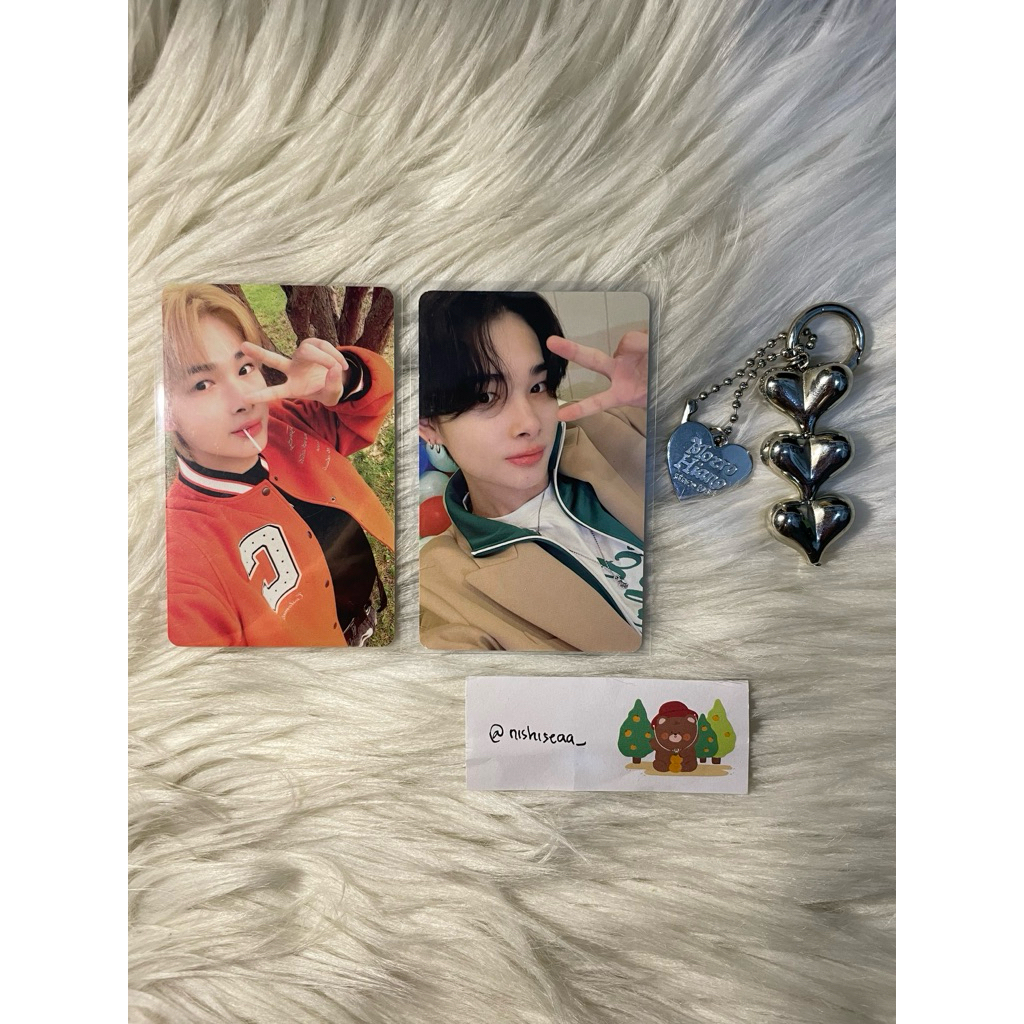 Photocard ni-ki ehypen เครื่องปรุงอย่างเป็นทางการของอวยพร