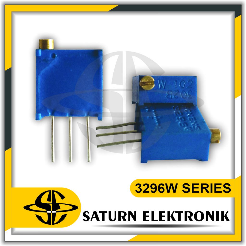 Trimmer Potentiometer W3296 Trimpot VR Multiturn 105/1M 502/5K 503/50K