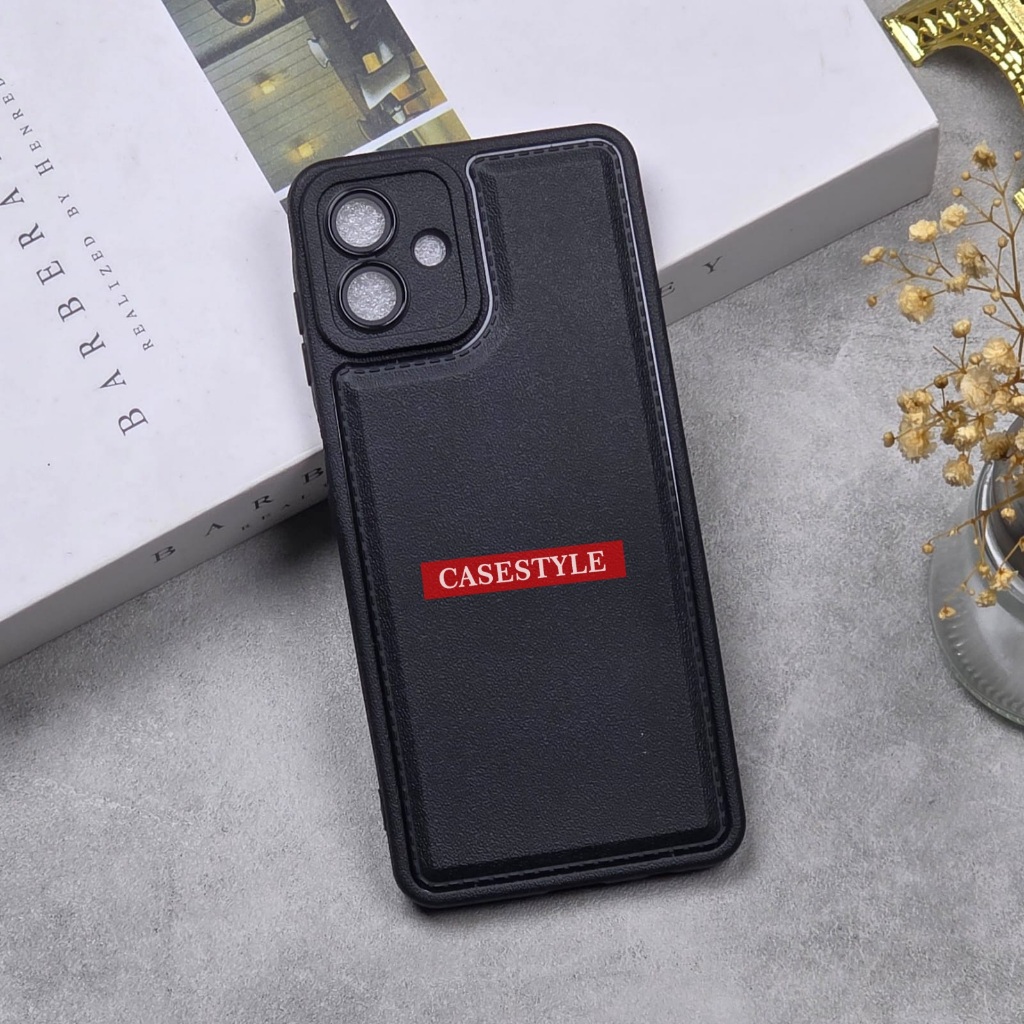 Samsung A07 Samsung A06 5G Samsung A06 4G Case Leather Pro Camera Black Case Samsung A07 Samsung A06