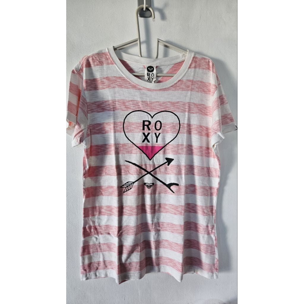 เสื้อยืดผู้หญิง Preloved Roxy