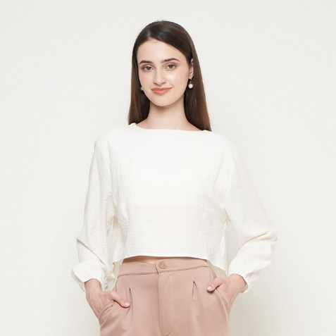 Seutail Windy Top Casual Chic Blouse for Leisure - 010413