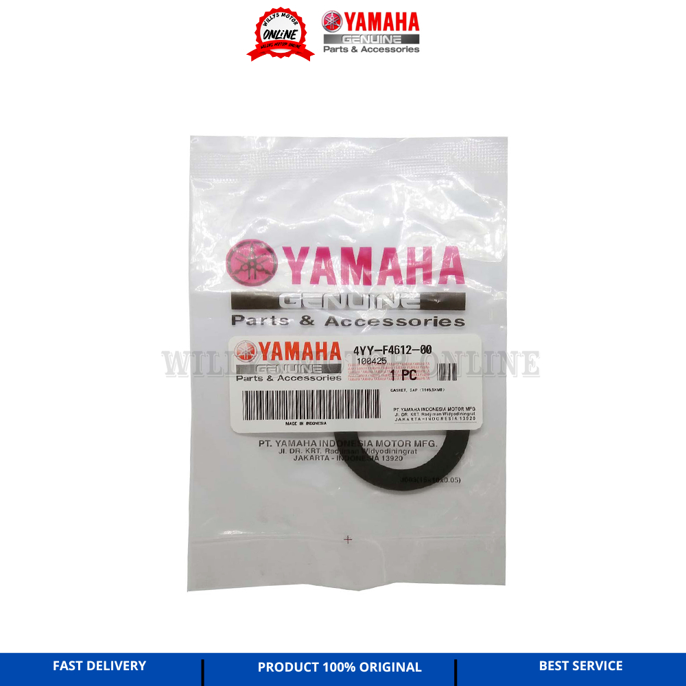 F1ZR VEGA MIO ORIGINAL YAMAHA GASTOLINE TANK CAP RUBBER 4YY-F4612-00