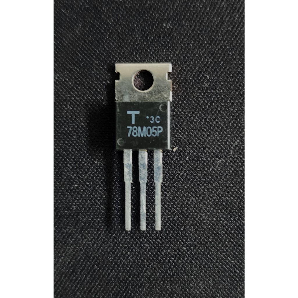 IC 78M05P 78M05 7805 3-Terminal 0.5A 5V เครื่องปรับแรงดันไฟฟ้าบวก - ส่วนเดิม