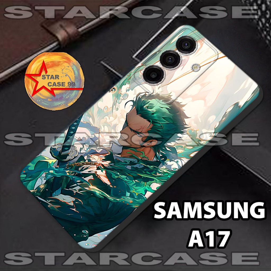 HP Samsung A17/S37 ยาง Softcase/อะนิเมะ Motif/เคส Samsung A17/เคสโทรศัพท์มือถือ Samsung A17