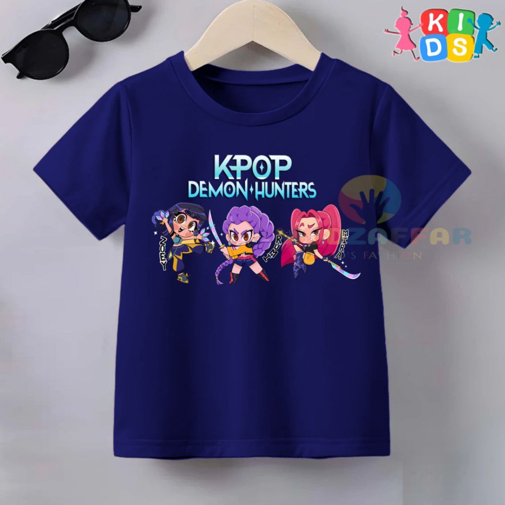 K-POP DEMON HUNTERS CHILDRENS เสื้อยืด K-POP DEMON HUNTERS CHILDRENS เสื้อยืด