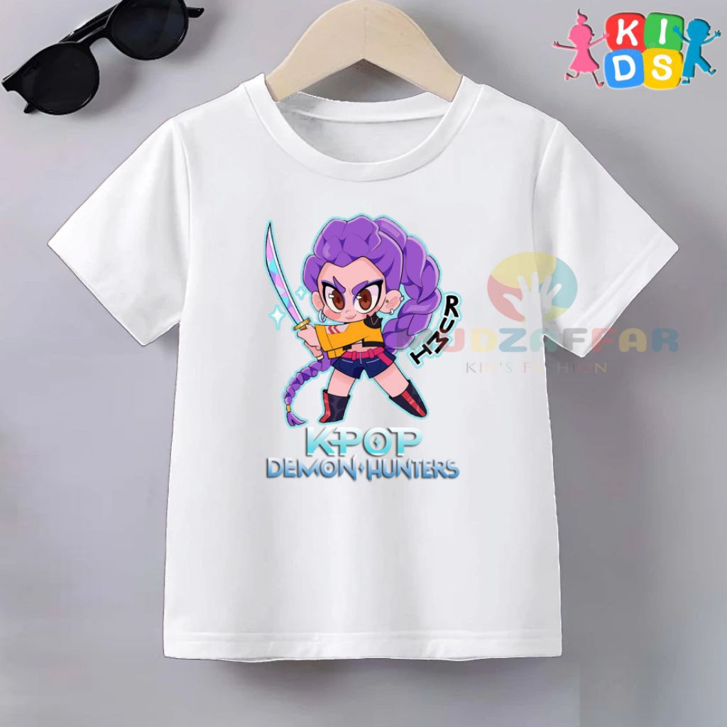 K-POP DEMON HUNTERS RUMI CHILDRENS เสื้อยืด RUMI K-POP DEMON HUNTERS