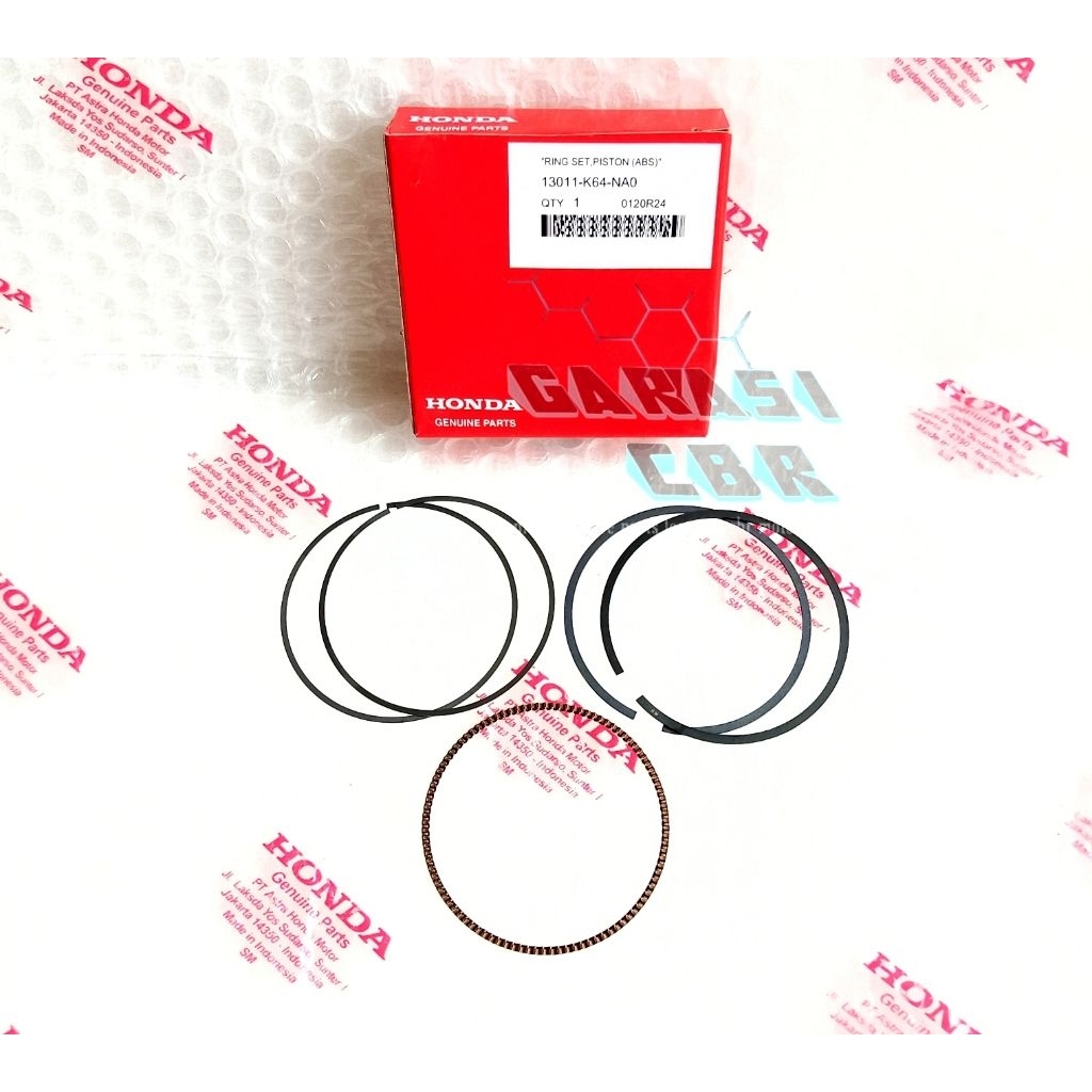 13011K64NA0 - ชุดแหวนลูกสูบ Honda CBR 250RR SP K64J