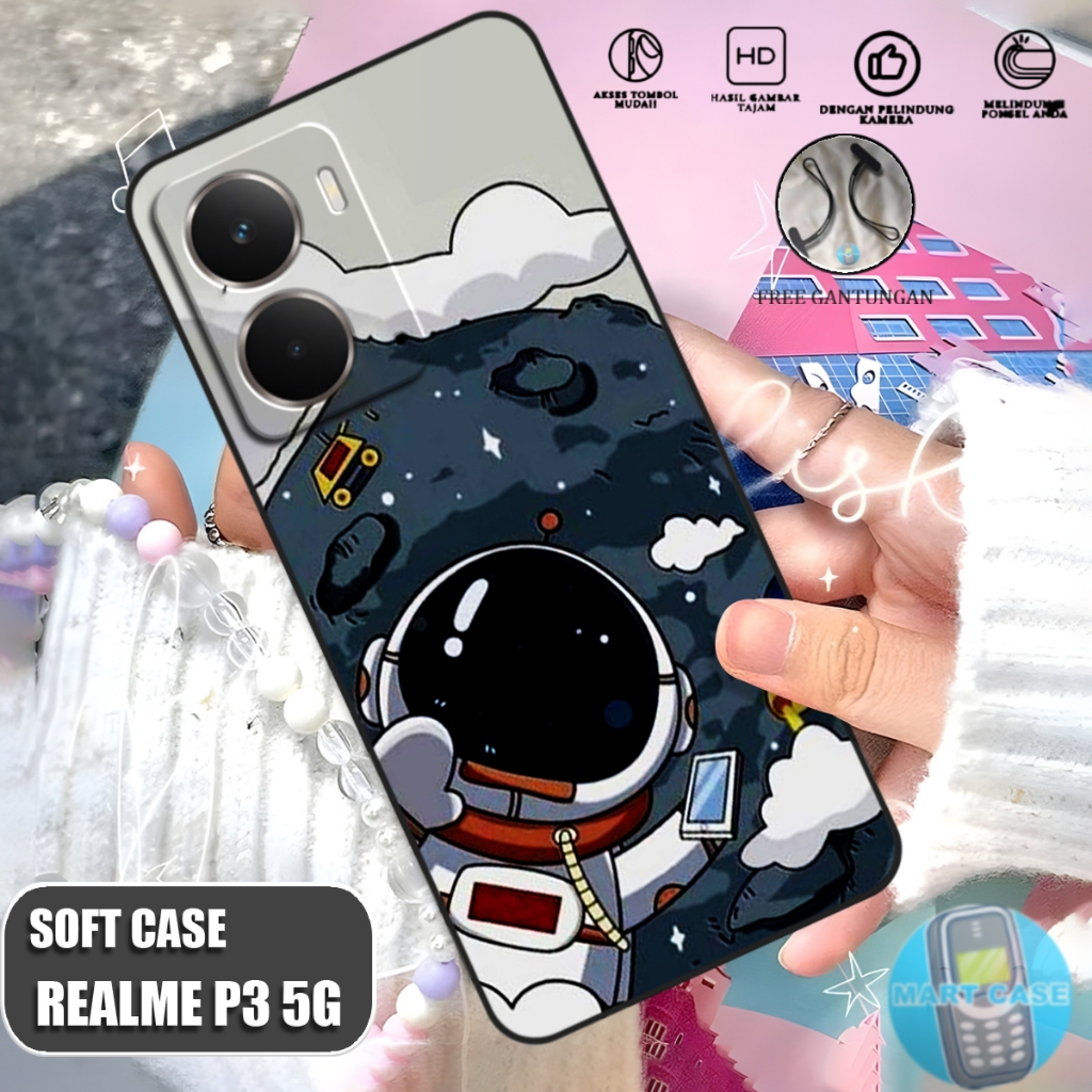 MARTCASE - Softcase SERIES Hp Realme P3 5G note 60 note 50 C53 ล่าสุด 2025 เคสแฟชั่นคุณภาพยืดหยุ่น S