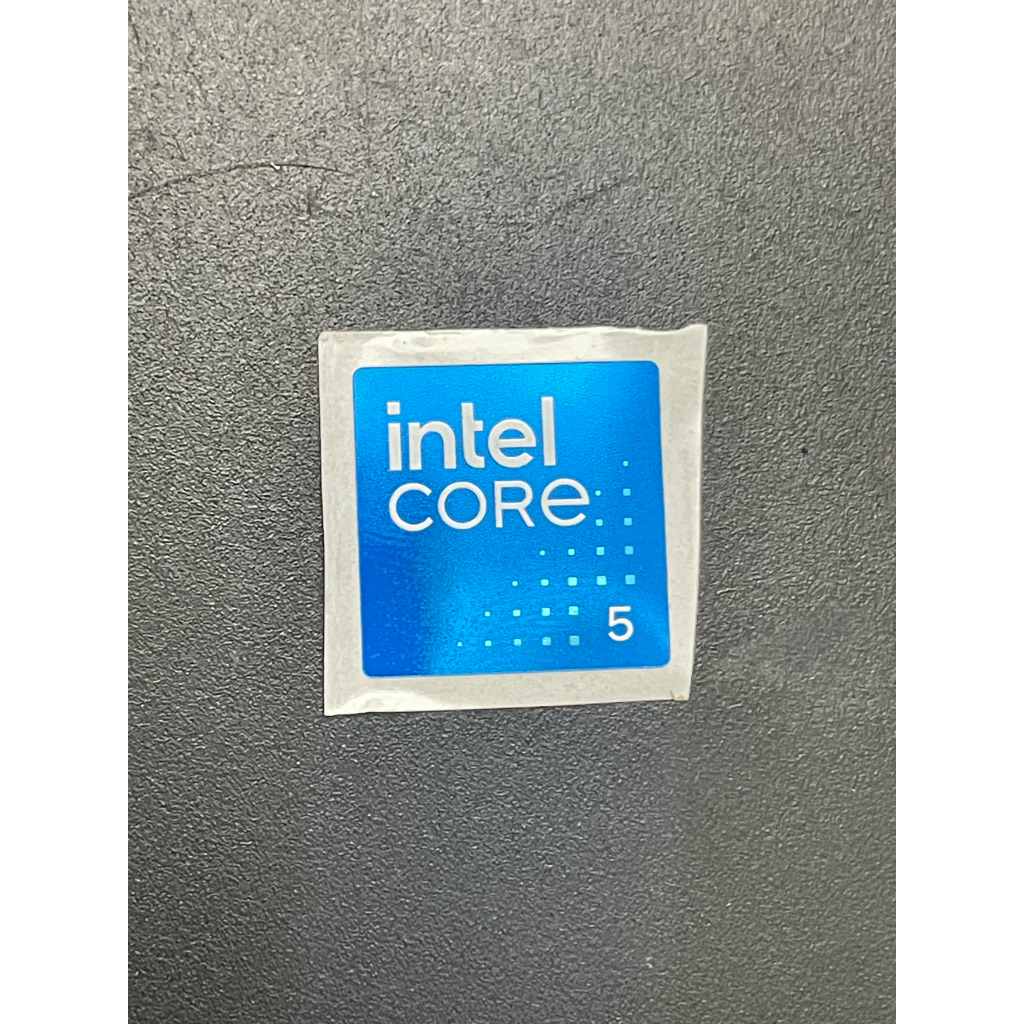 สติ๊กเกอร์โลโก้ intel Core i5 gen 14/15 ดั้งเดิม