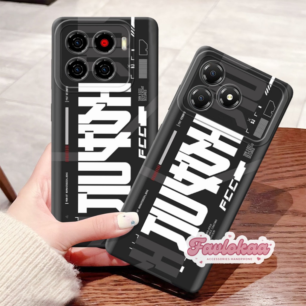 (FL02) เคส ZTE NUBIA A56 ZTE NUBIA A36 เคสแฟชั่นล่าสุด Procamera Softcase ซิลิโคน Tpu