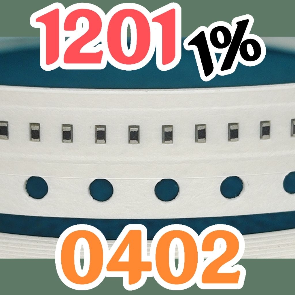 10 ชิ้นตัวต้านทานชิป smd 1201 122 1K20 1% ขนาด 0402 1005 1.2Kohm 1.2 Kohm 1.2K โอห์ม 1.2Kohm 1.2K โอ