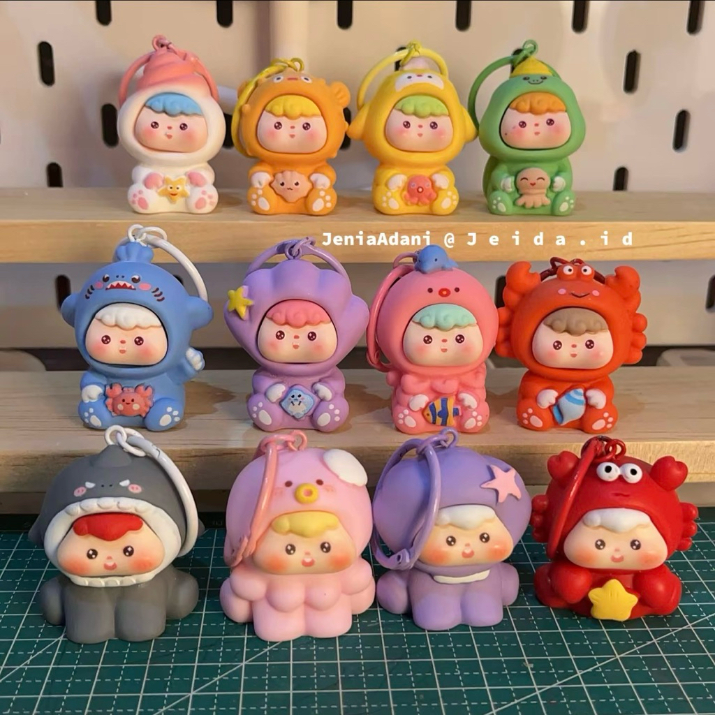 BABY OCEAN BIOTA SEA พวงกุญแจ Bagcharm