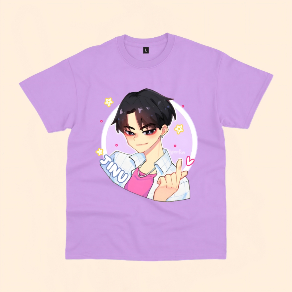 เสื้อยืดเด็กพร้อม JINU CHARACTER KPOP DEMON HUNTERS เท่านั้น BOYS SODA POP