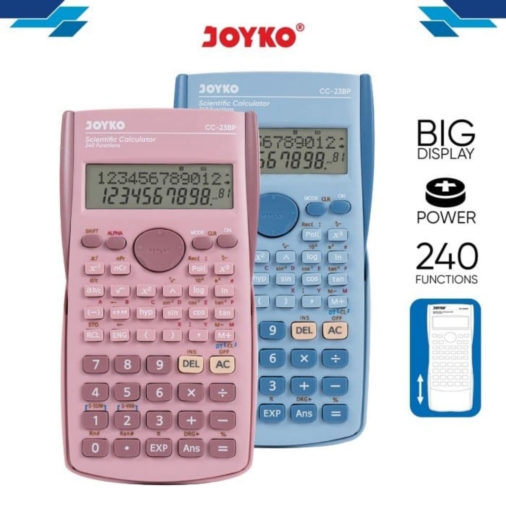 Joyko CC-23BP 240 ฟังก์ชั่น เครื่องคิดเลขวิทยาศาสตร์