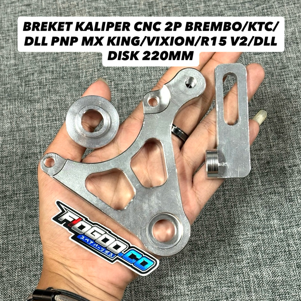2P REAR CALIPER BRACKET PNP MXKING VIXION R15V2 ด้านหลัง CALIPER BRACKET 2P BREMB0 KTC PNP VIXION MX