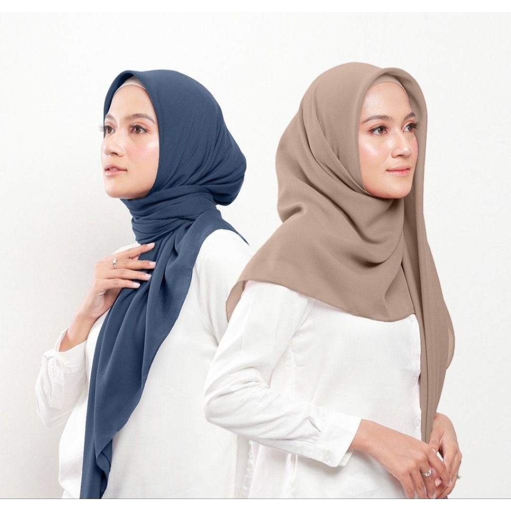 ScarfFshion - Premium Paris Square Hijab / Modern Paris Hijab / Premium Paris Hijab