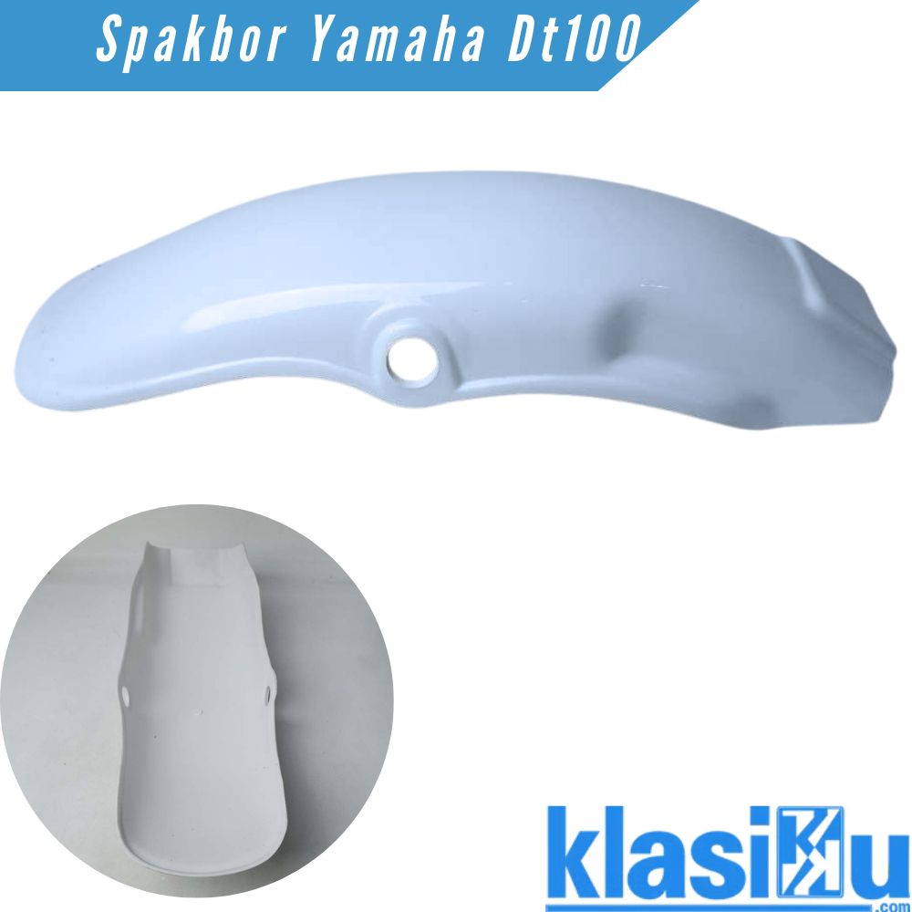 Yamaha Dt100 Dt 100 บังโคลนหลัง สีขาว