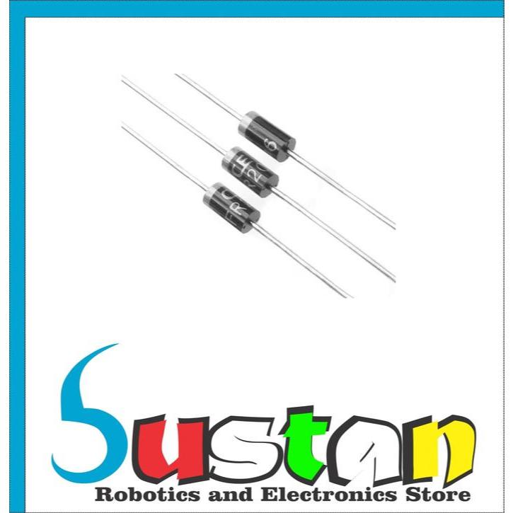 ไดโอด FR207 2A 1000V การกู้คืนอย่างรวดเร็วไดโอดวงจรเรียงกระแส FR207