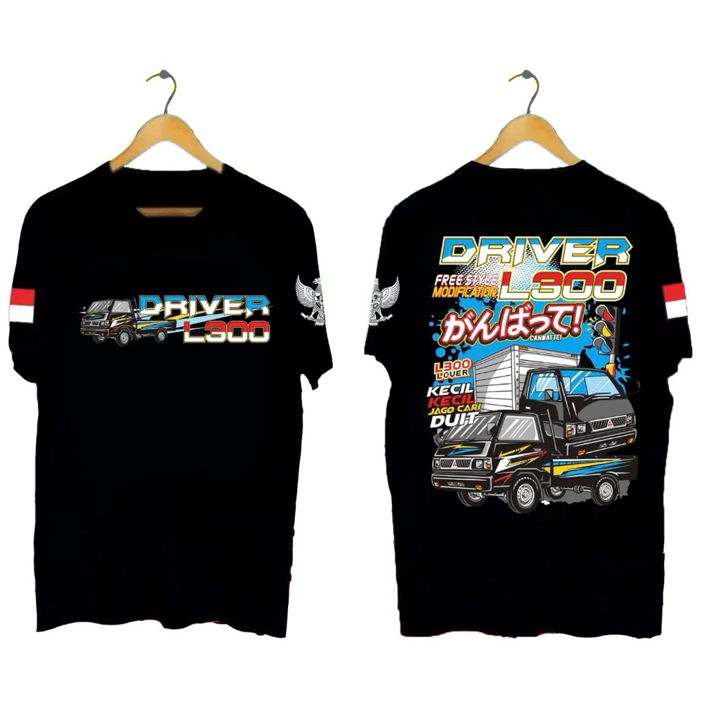 DRIVER MENS DISTRO TOP T-SHIRT L300 // ADEM T-SHIRT