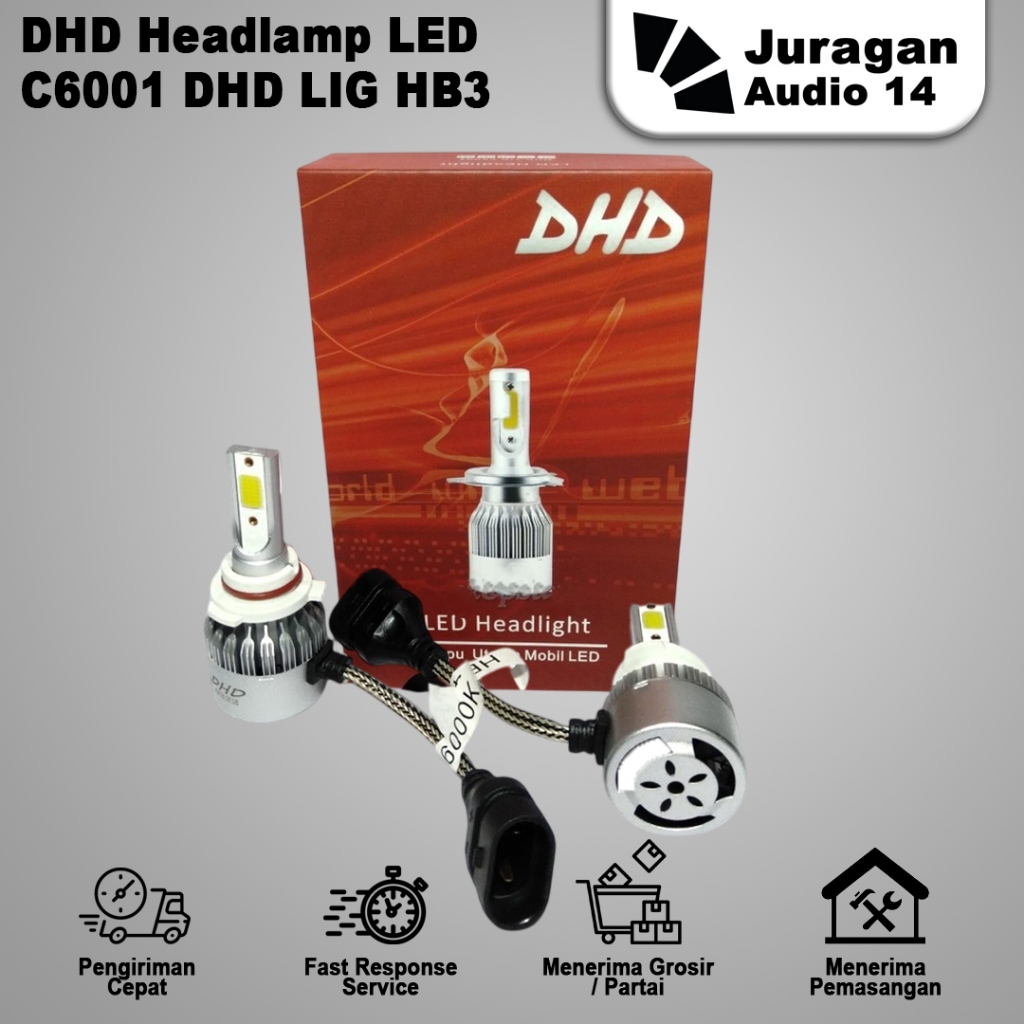 DHD ไฟหน้า LED C6001 DHD LIG HB3