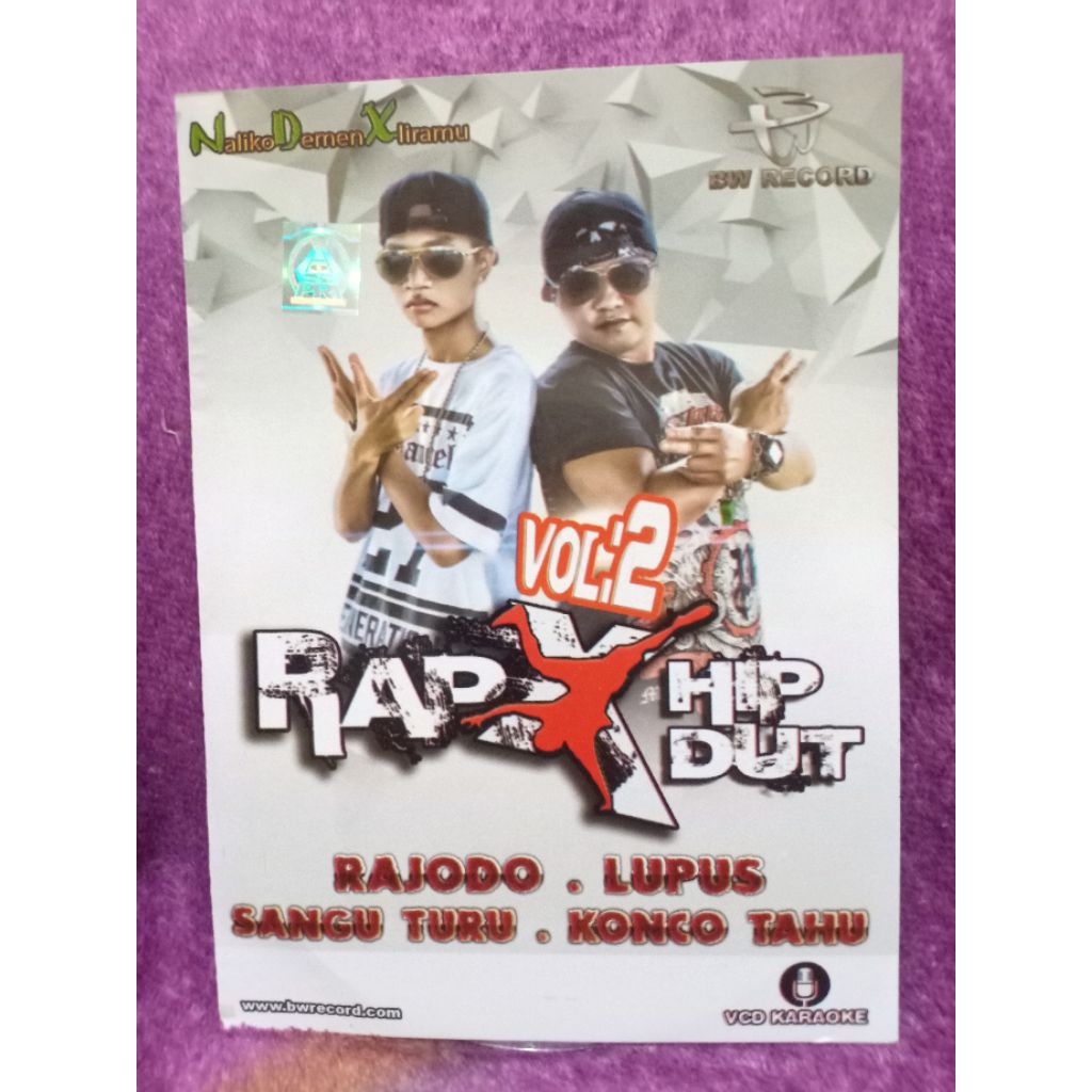 วีซีดี RAP X VOL 2**