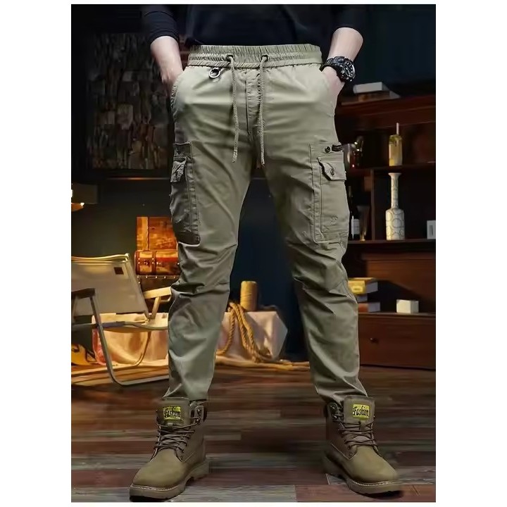 [F TREE] JOGER TROUSERS CARGO 6SAKU PDL OUTDOOR HIKING UNISEX