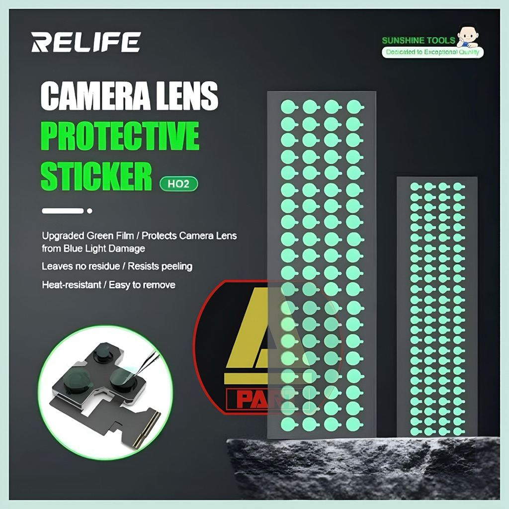สติ๊กเกอร์ป้องกันเลนส์กล้อง H02 RELIFE CONTENTS 1000 ชิ้น