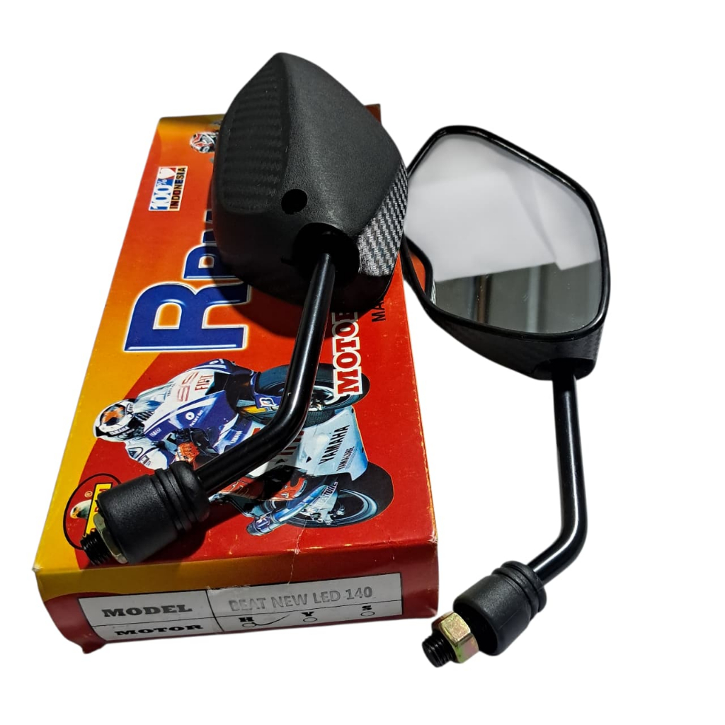 กระจกมองหลังมาตรฐานสําหรับ Beat New LED (Honda Fiber) - RPM กระจกมอเตอร์ไซค์